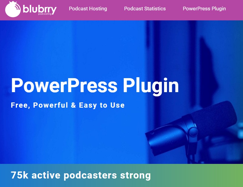 Blubrry PowerPress Tools for Hosting Podcasts on WordPress