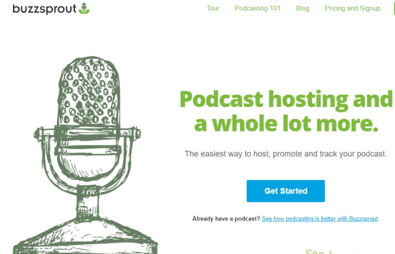 Buzzsprout Podcasting Tool